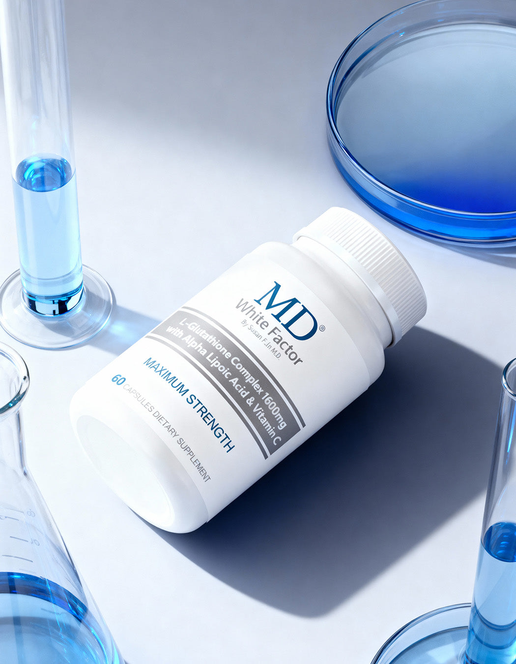 glutathione vitamin c alpha lipoic acid MD® White Factor how long does it body-derma-taj Option:N/A