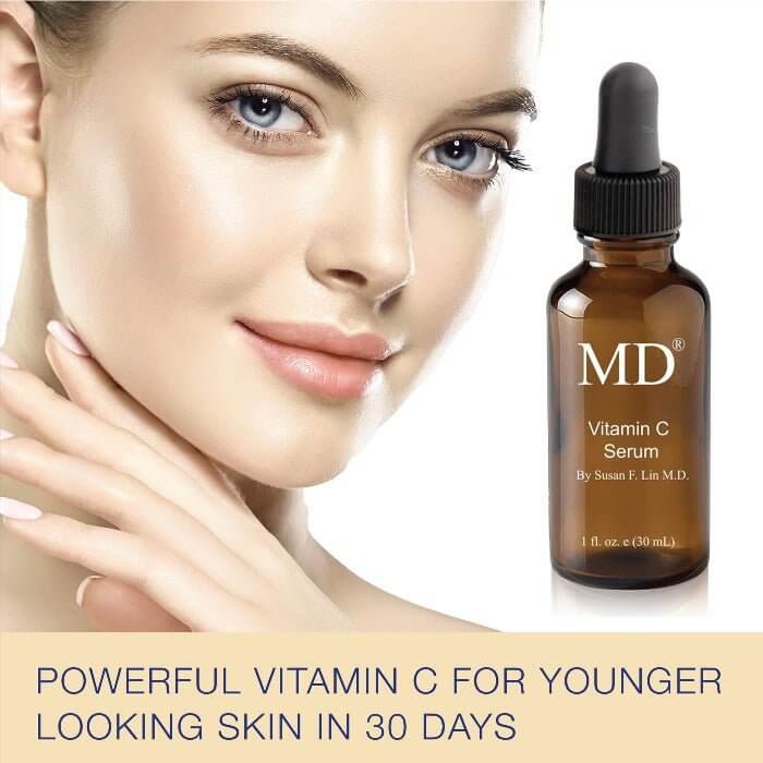 MD Factor Vitamin C Face Serum - Anti-Aging Face Serum with Vitamin C - 1 fl oz e/ 30ml - MD