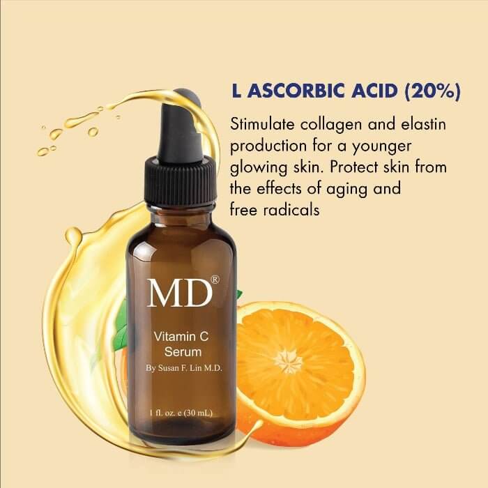 MD Factor Vitamin C Face Serum - Anti-Aging Face Serum with Vitamin C - 1 fl oz e/ 30ml - MD