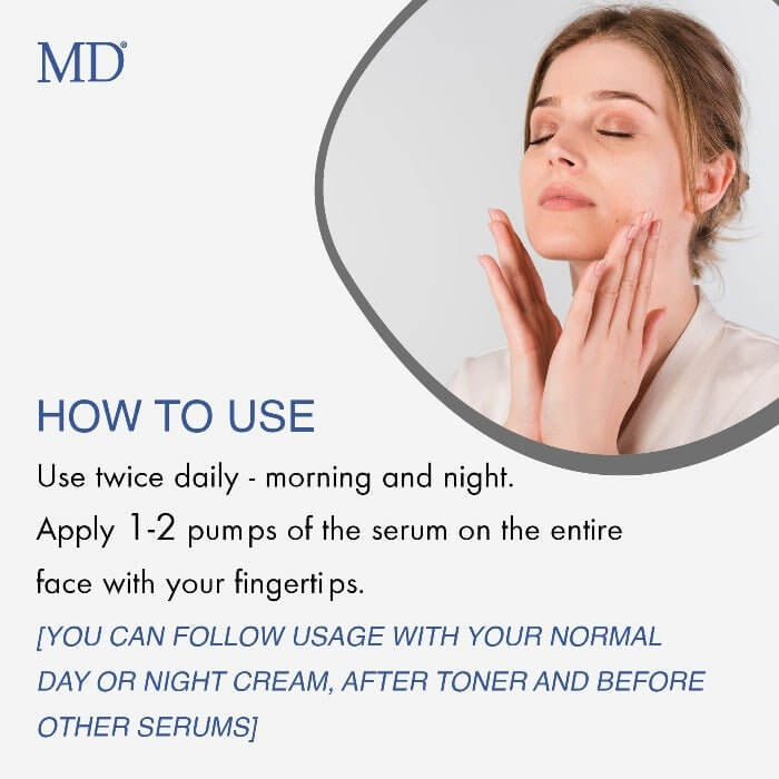 MD® Stem Cell Factor 55 - Best Anti-Aging Serum For Men And Women 30ml 60 Days Supply - MD