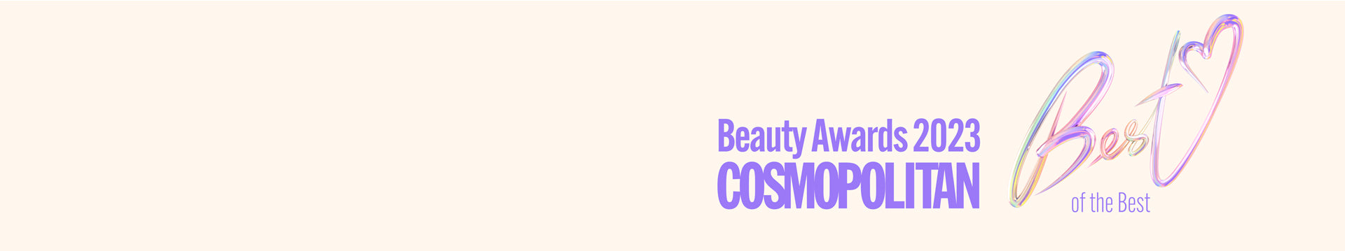 MD Hair™ awarded 2023 Cosmopolitan Clean Beauty Award for Best Hair Serum. Physician-formulated.